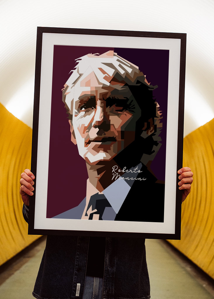 Roberto Mancini Retro Soccer