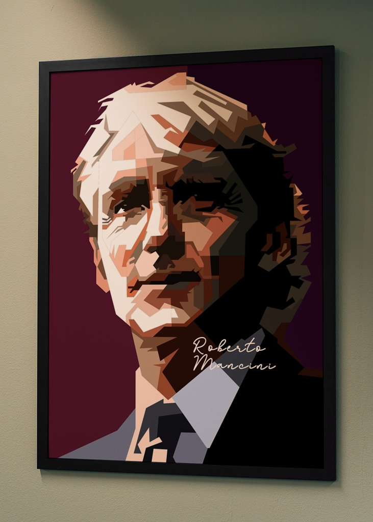 Roberto Mancini Retro Soccer