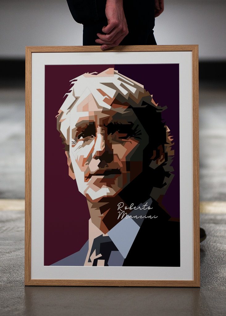 Roberto Mancini Retro Soccer