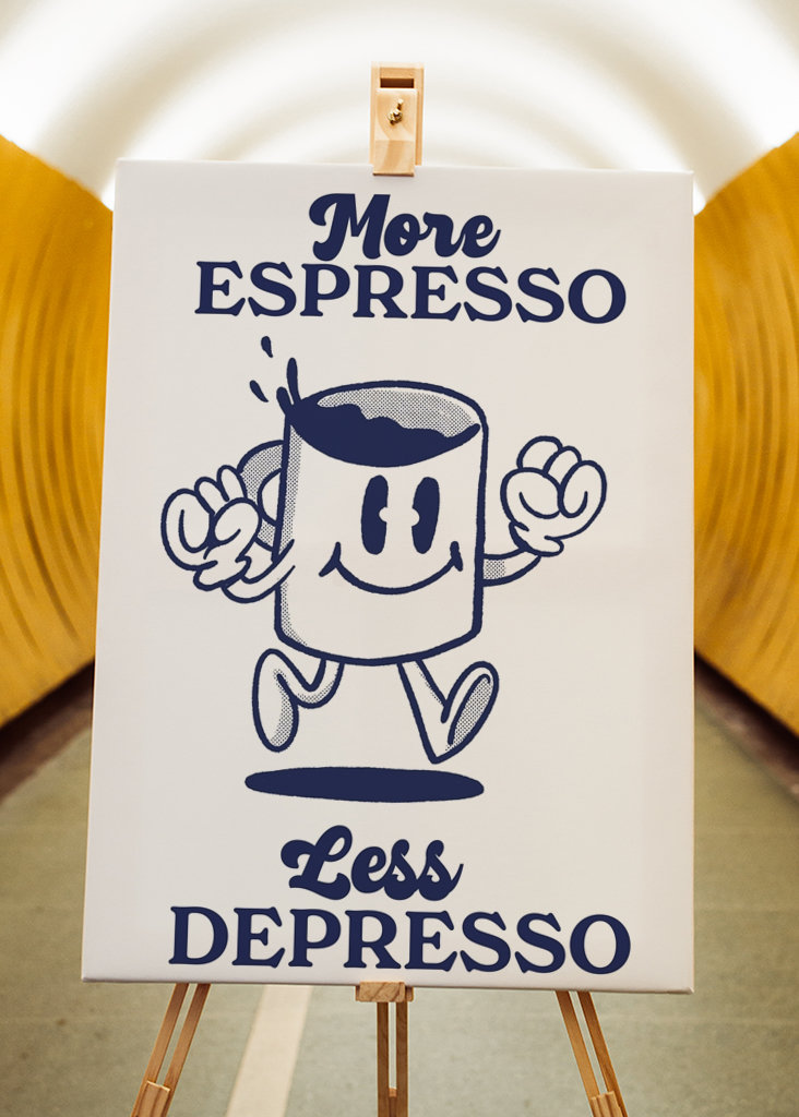 more espresso less depresso