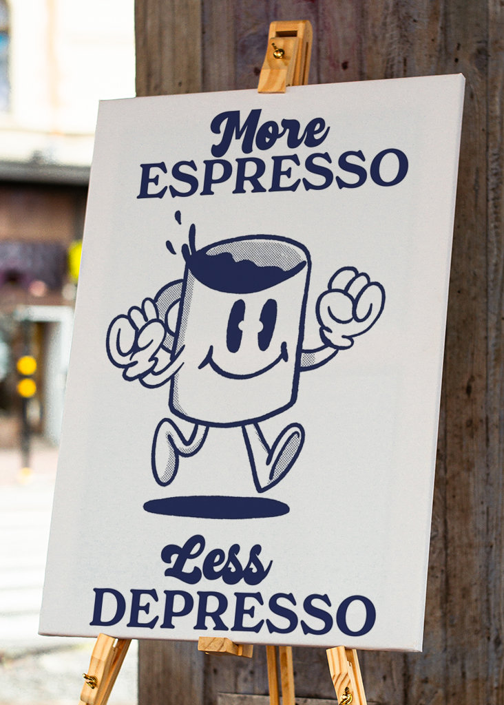 more espresso less depresso
