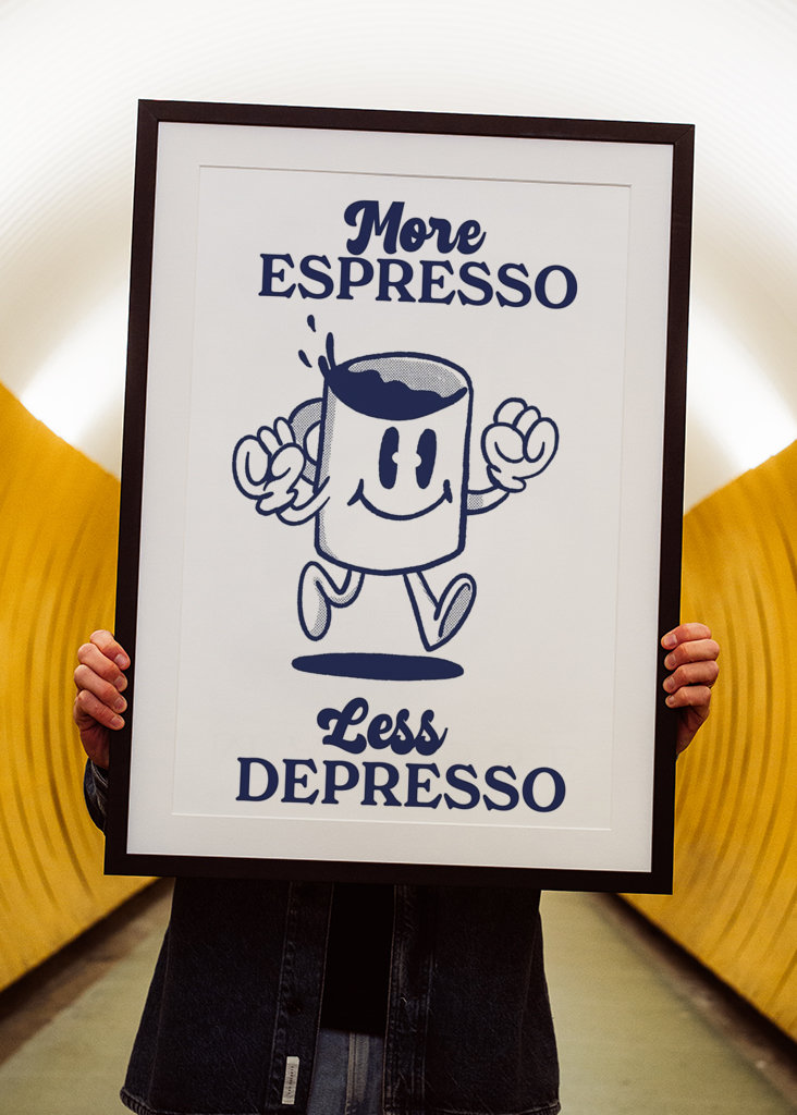 more espresso less depresso