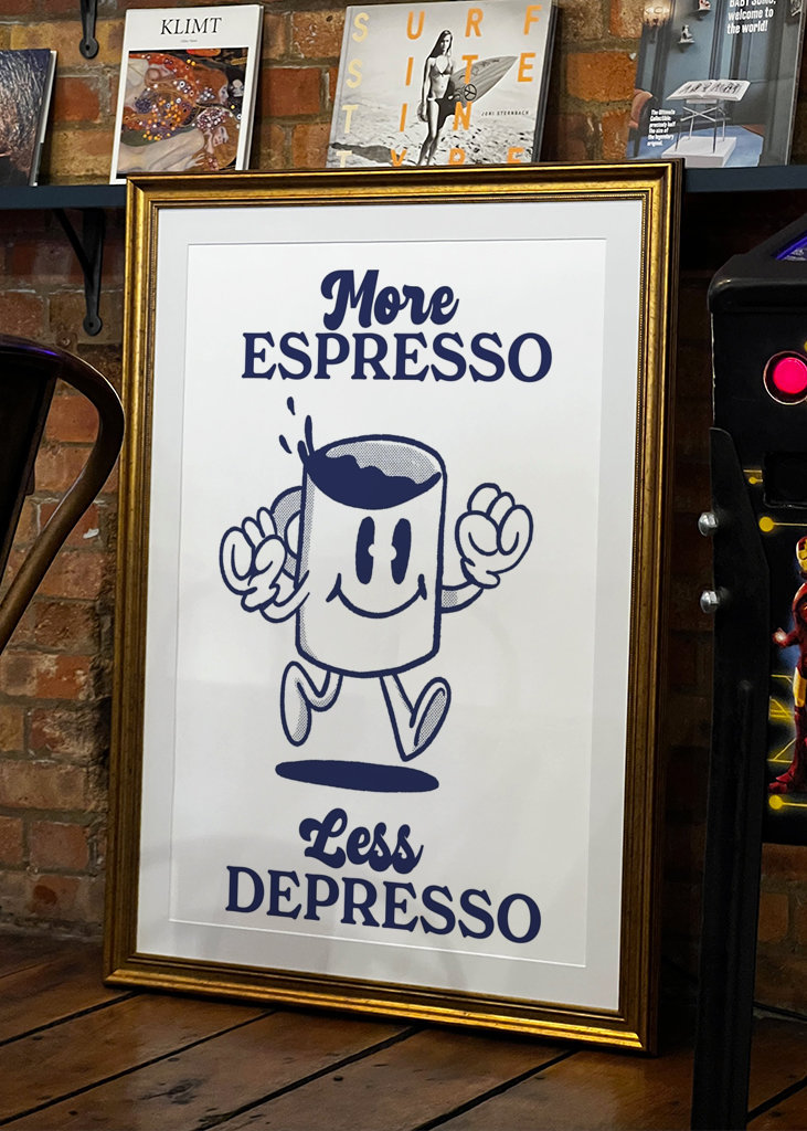 more espresso less depresso
