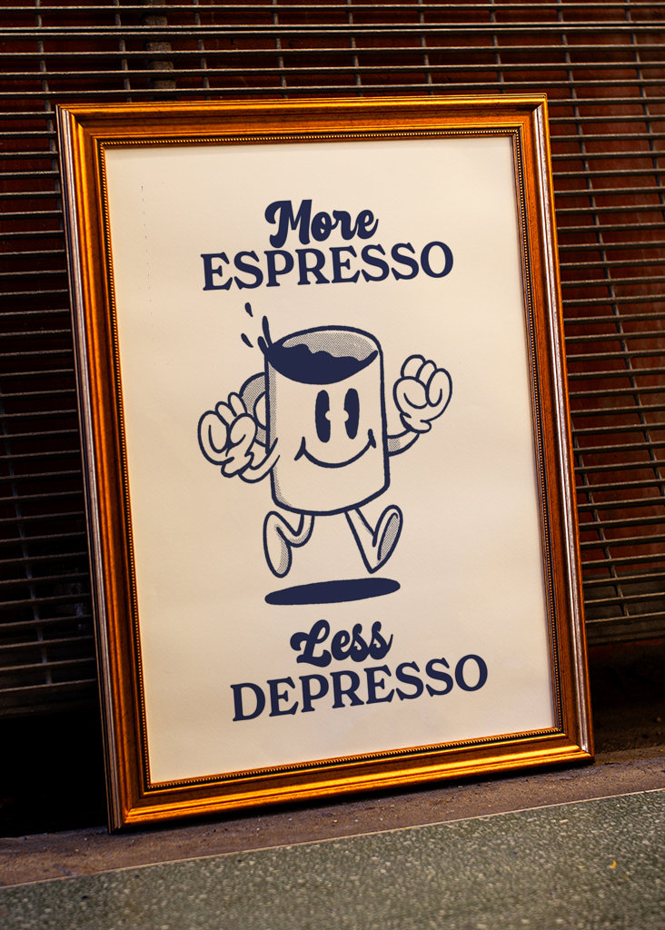 more espresso less depresso