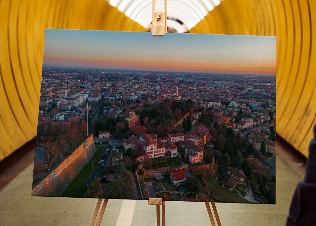 Bergamo Italy Print