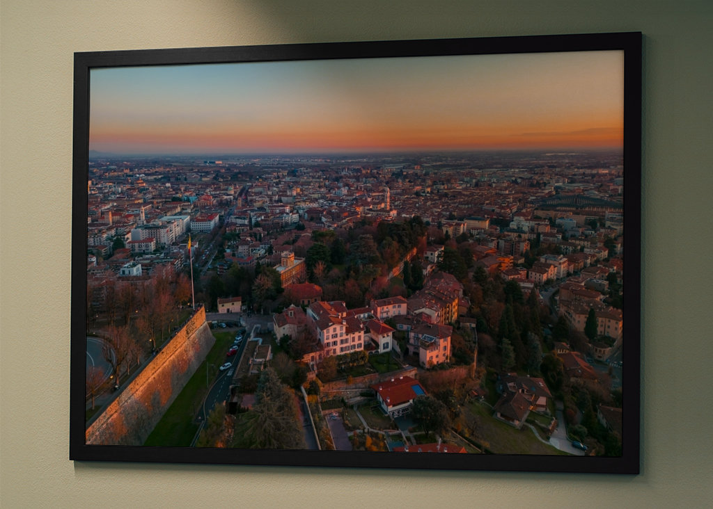 Bergamo Italy Print