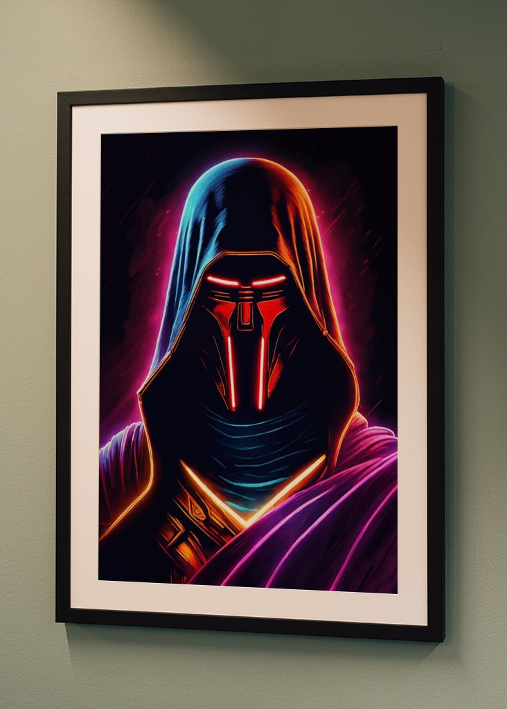Darth Revan - Glowing Neon