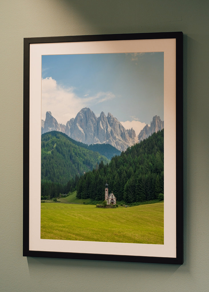 Church in the Dolomites