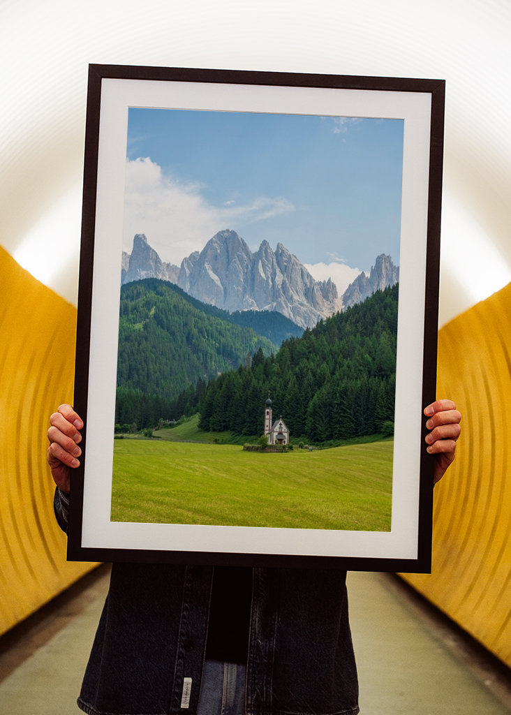 Church in the Dolomites