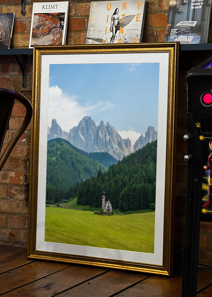 Church in the Dolomites