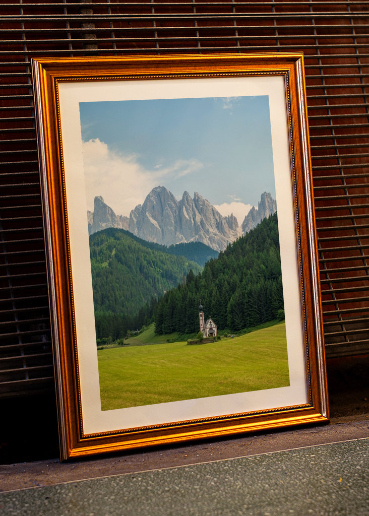 Church in the Dolomites