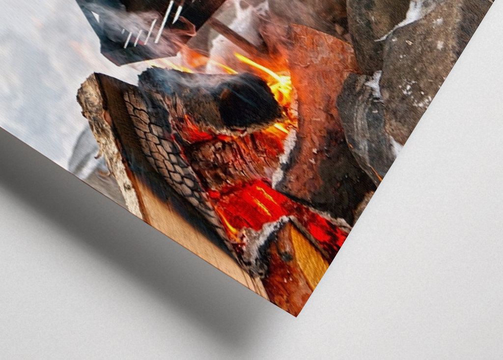 Coffemaker over open fire