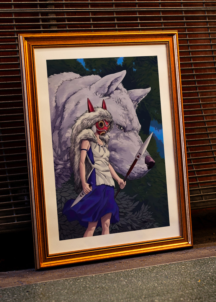 PRINCESS MONONOKE TOTORO ANIME