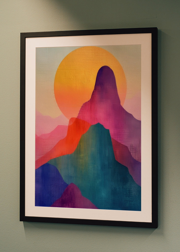 Bright Abstract Landscape 1