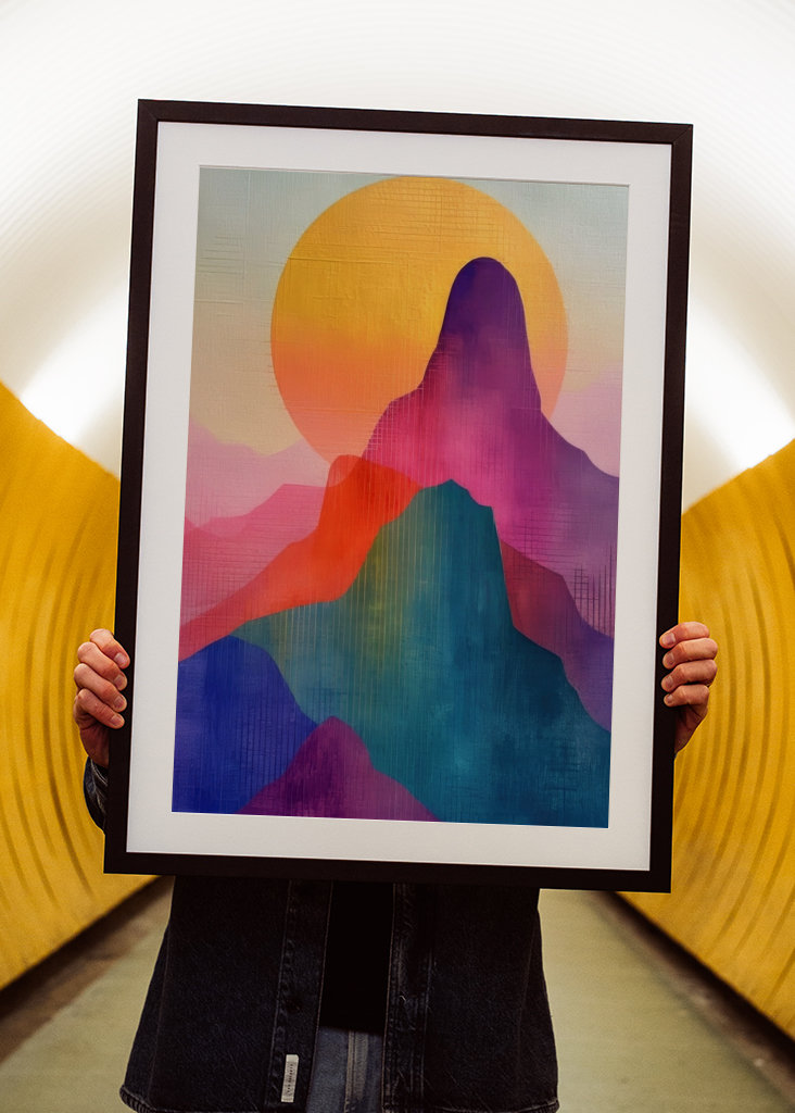 Bright Abstract Landscape 1