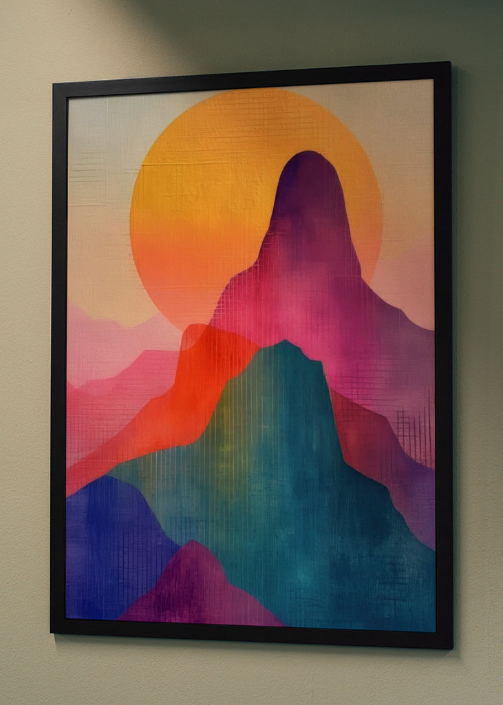 Bright Abstract Landscape 1