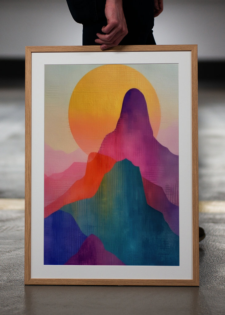 Bright Abstract Landscape 1