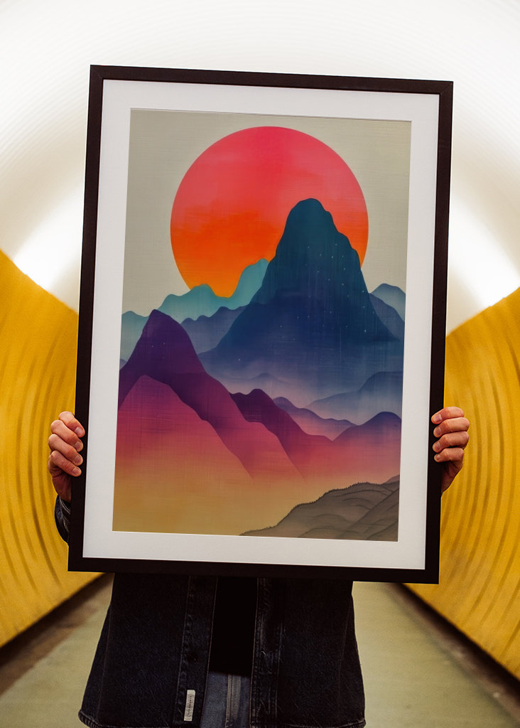 Bright Abstract Landscape 3