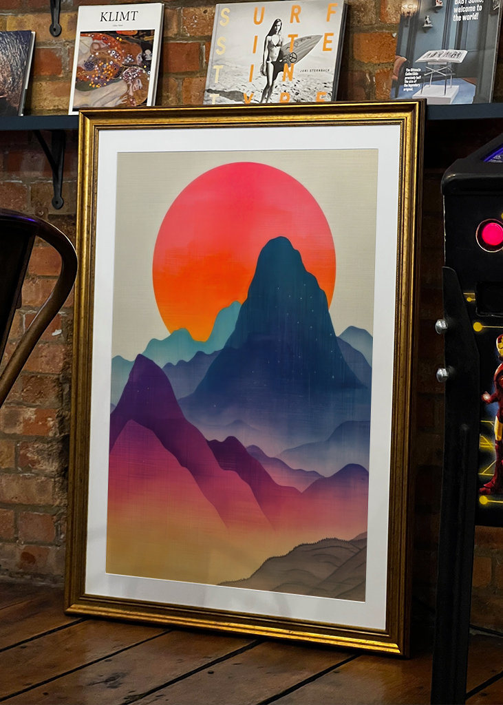 Bright Abstract Landscape 3