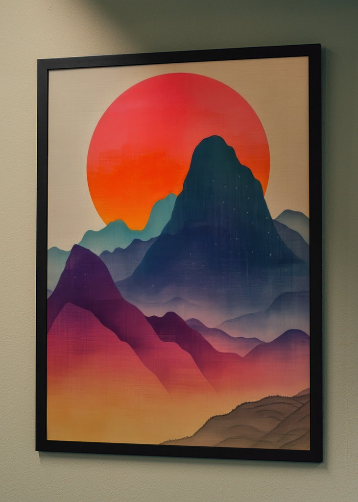 Bright Abstract Landscape 3