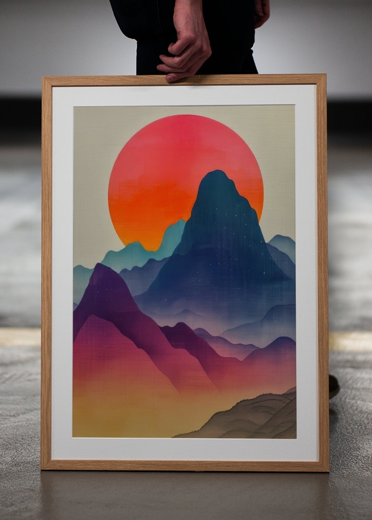 Bright Abstract Landscape 3