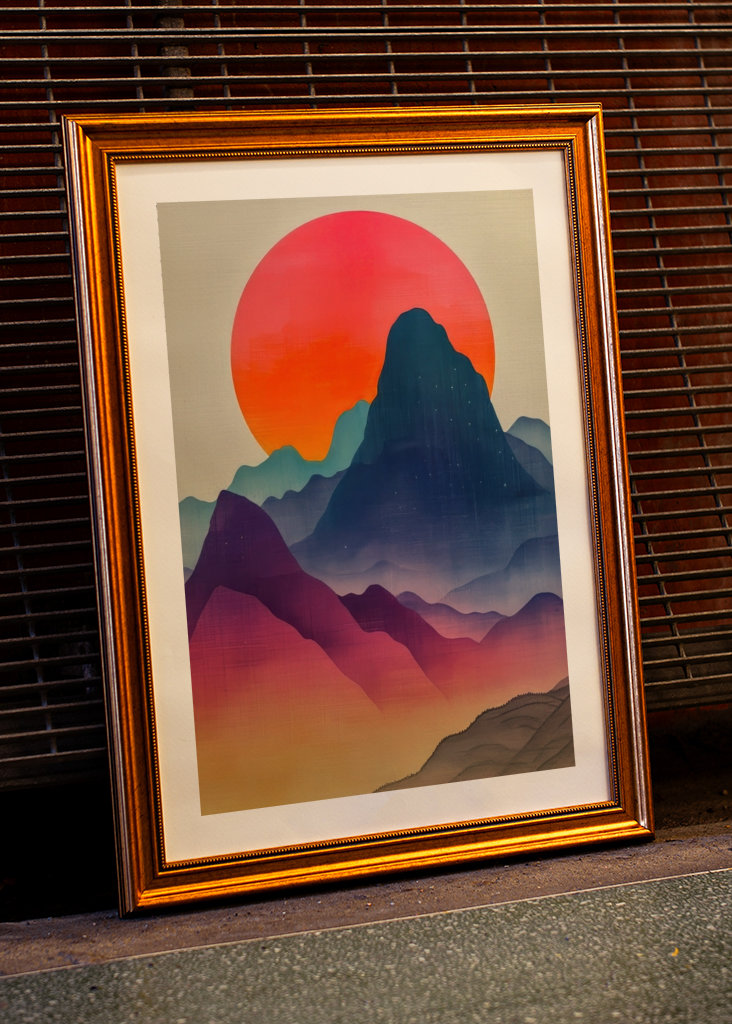 Bright Abstract Landscape 3