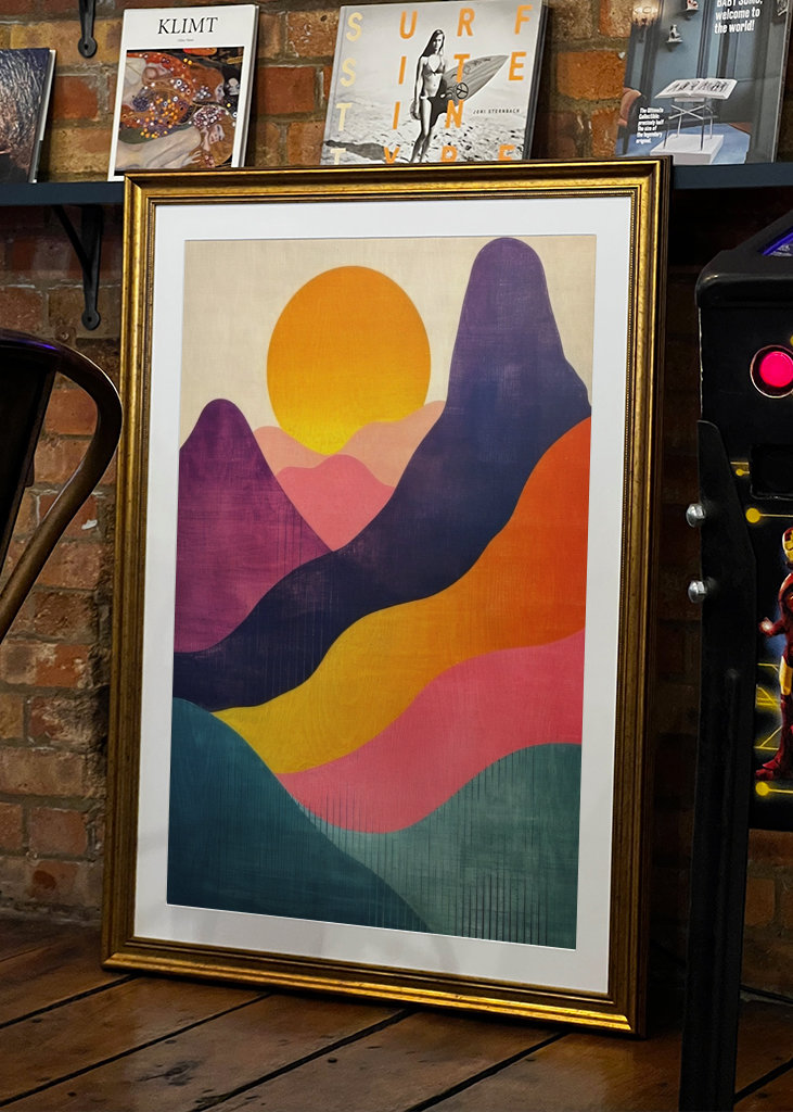 Bright Abstract Landscape 4