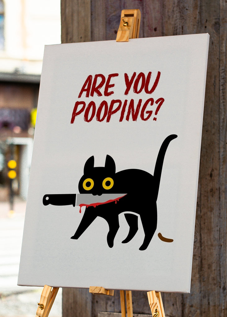 are you pooping?