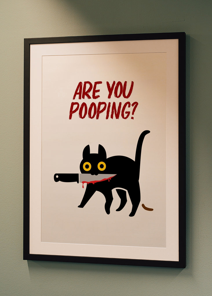 are you pooping?