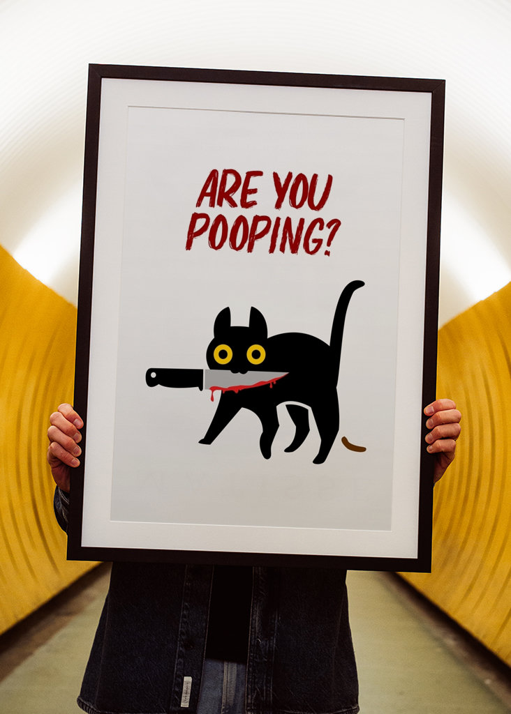 are you pooping?