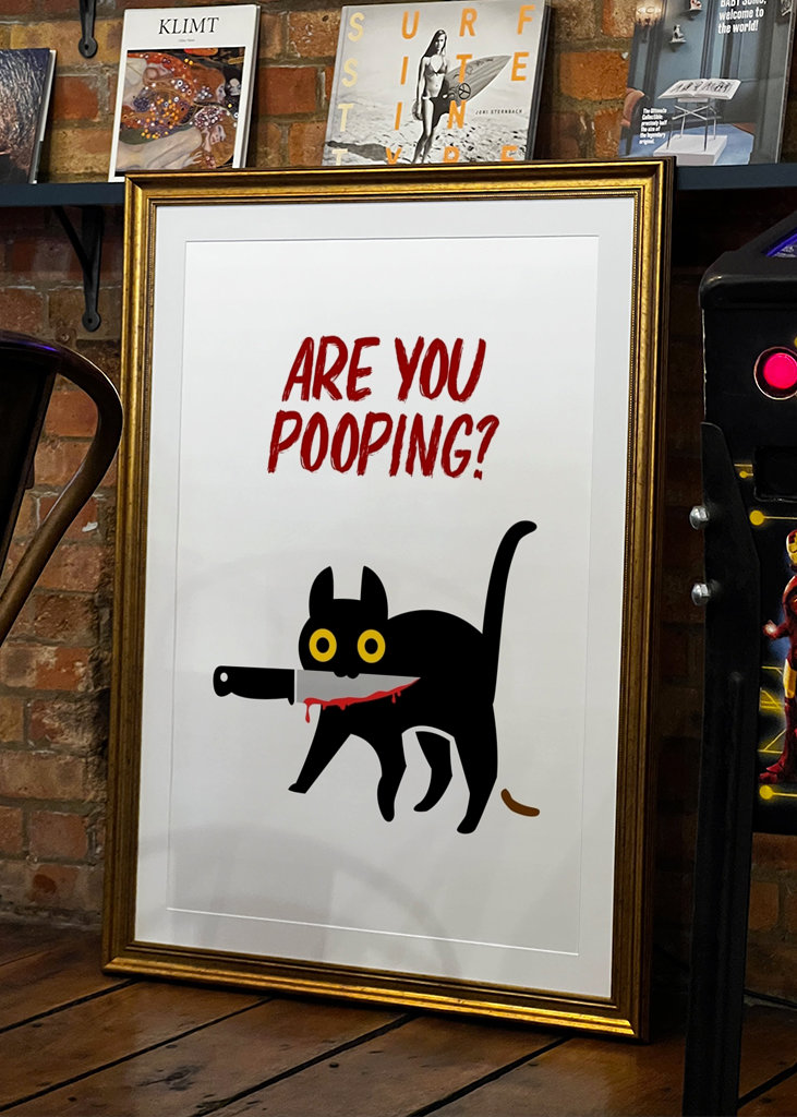 are you pooping?