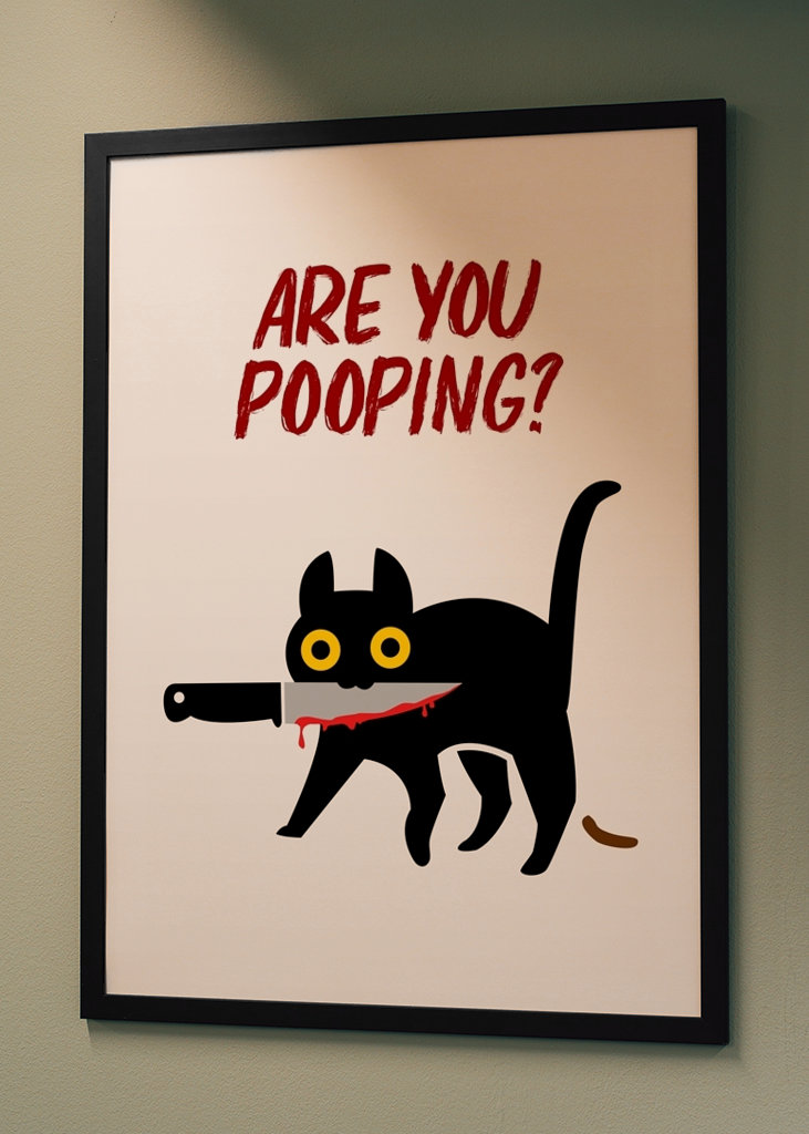 are you pooping?