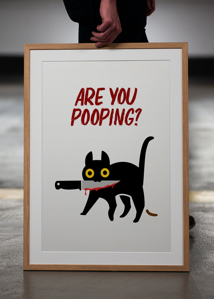 are you pooping?