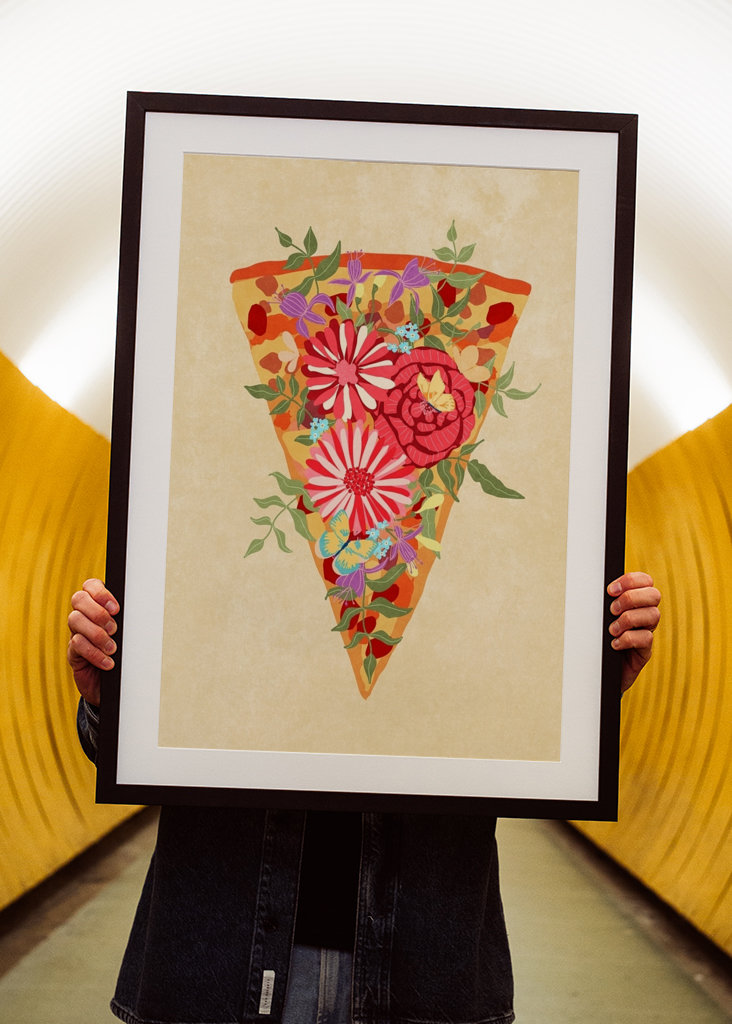 A Flower Pizza, per favore!