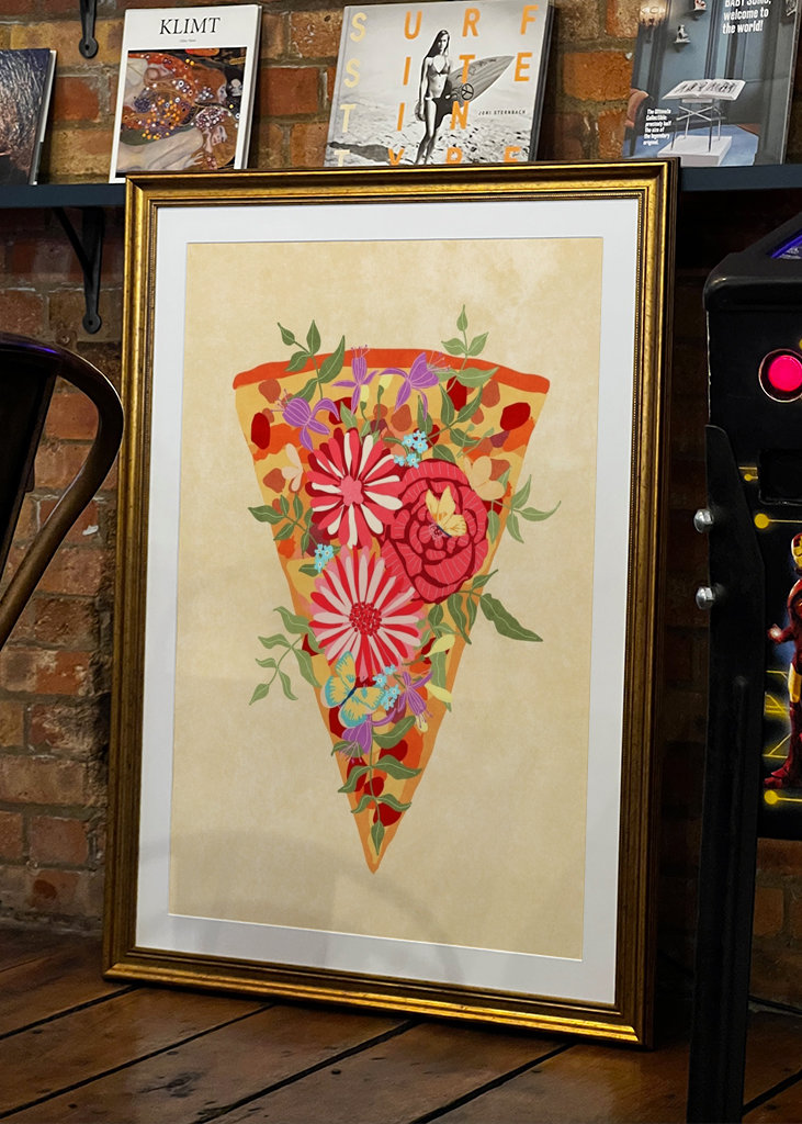 A Flower Pizza, per favore!