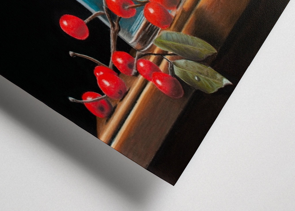 Berries, Oranges and Water Jug