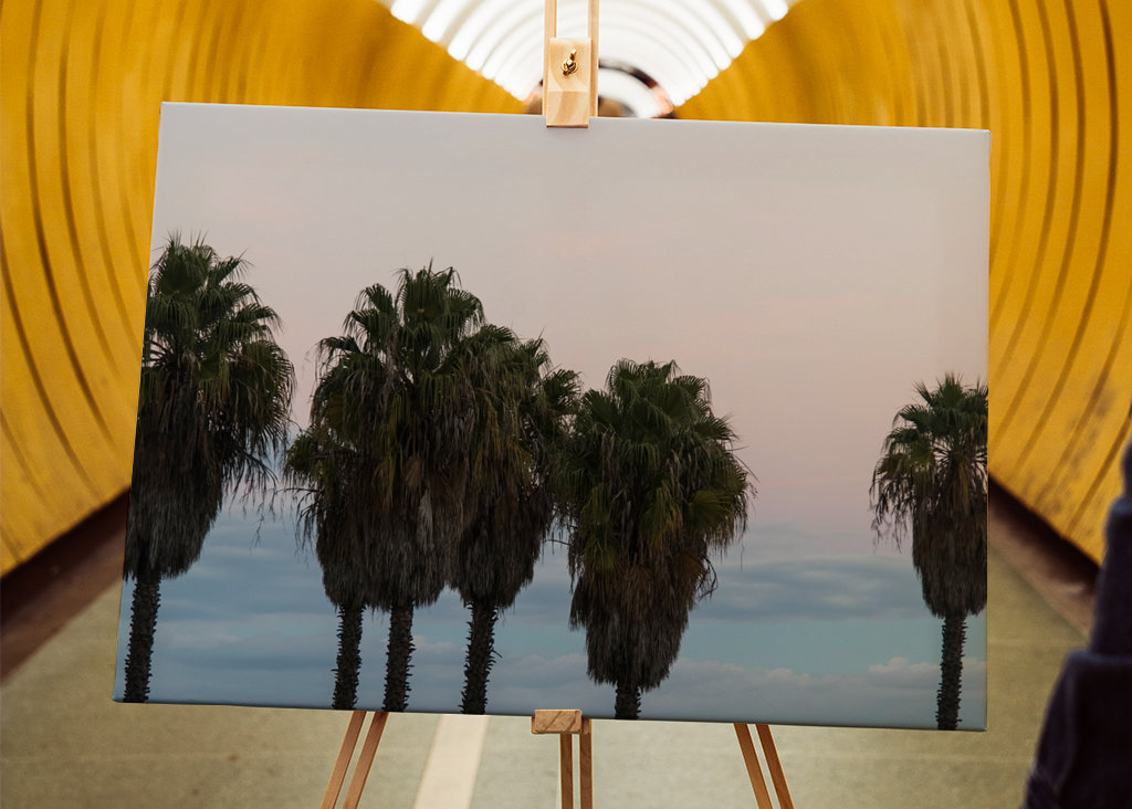 Sunset Palm Trees Dream #1 