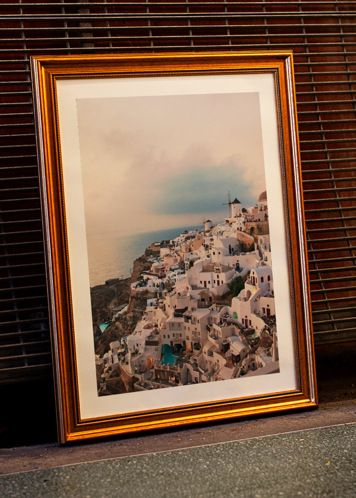 Santorini Sunset Bliss #3 