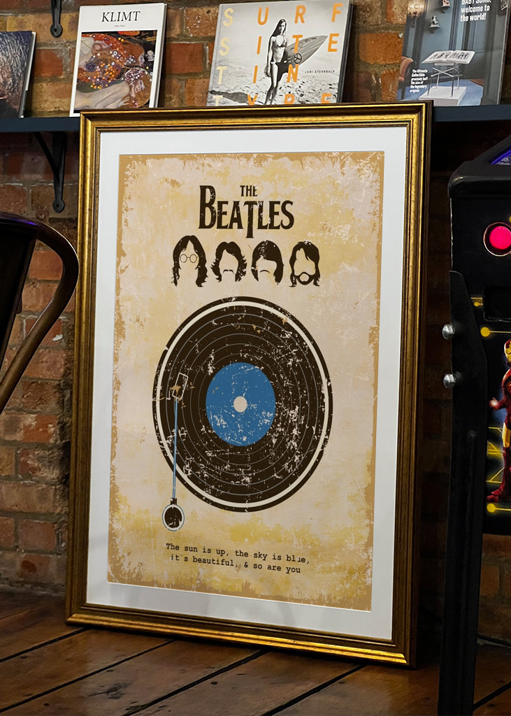 The Beatles vinyl record