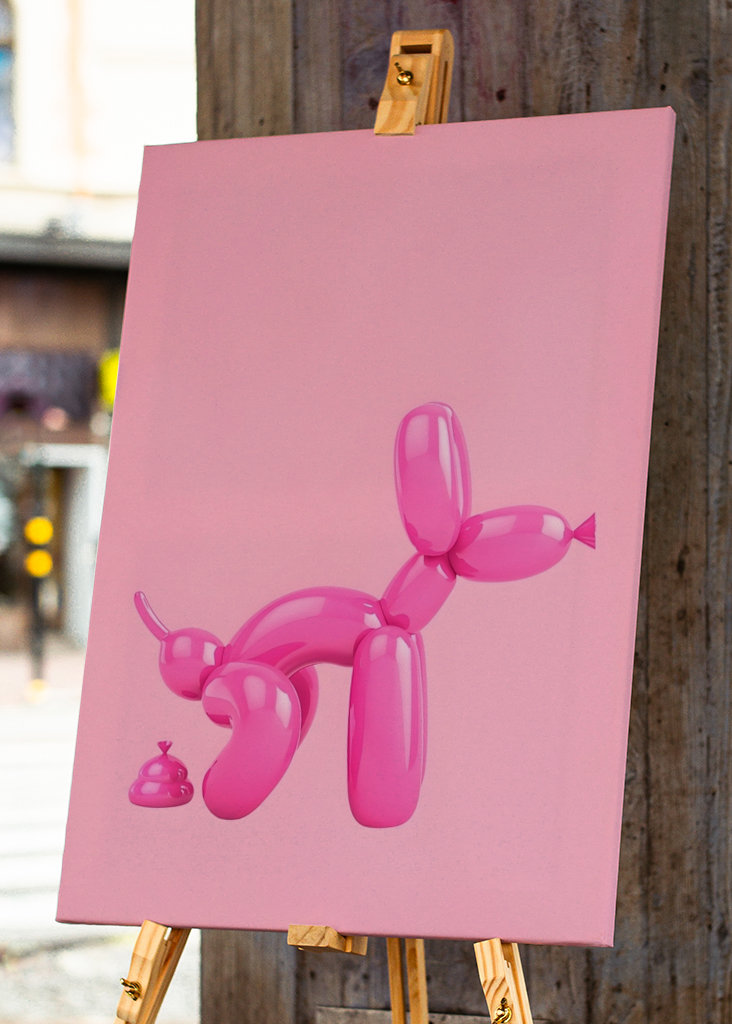 Balloon Dog Pink Trendy
