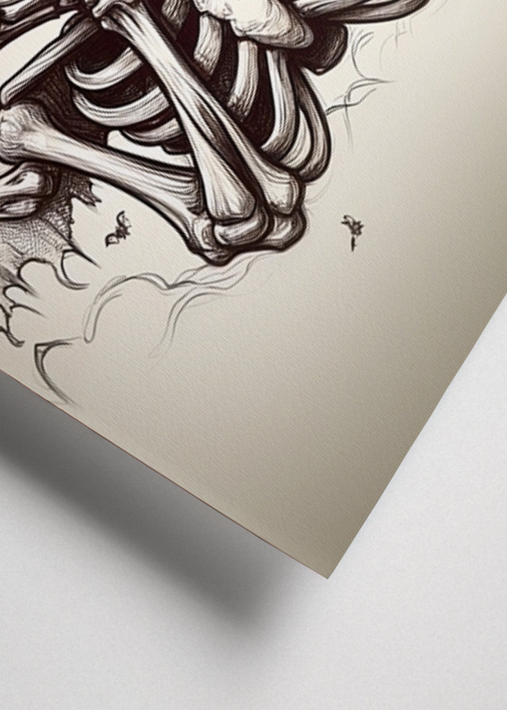 Mickey Mouse Skeleton Dead