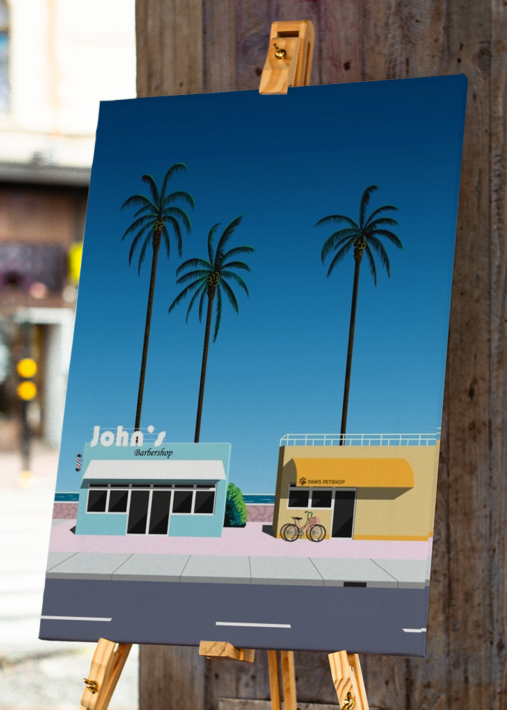 Hiroshi Nagai's Retro Beach 1