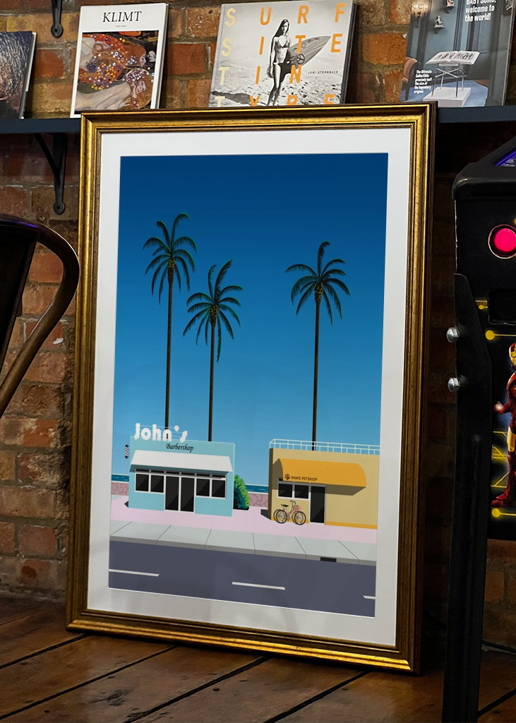 Hiroshi Nagai's Retro Beach 1