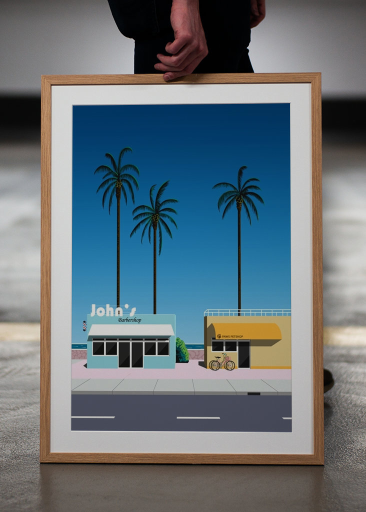 Hiroshi Nagai's Retro Beach 1