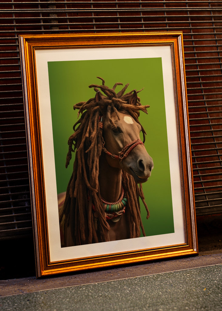 Rasta horse