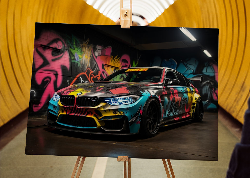Bmw m3 graffiti style 