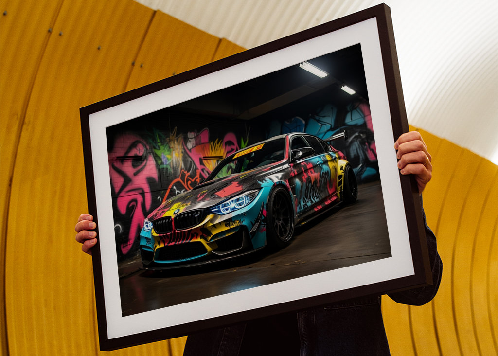 Bmw m3 graffiti style 