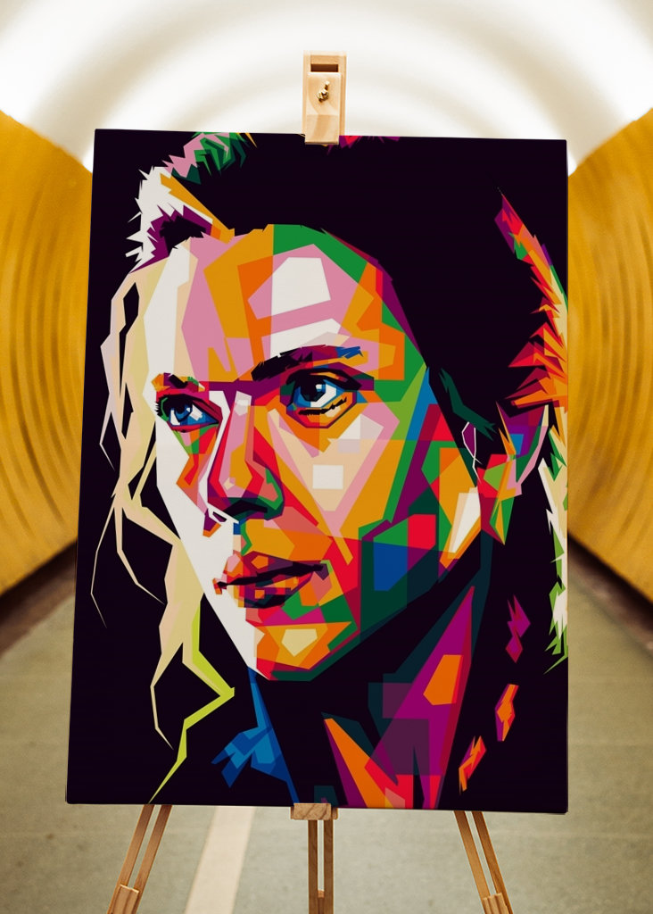 Scarlett Johansson Pop Art