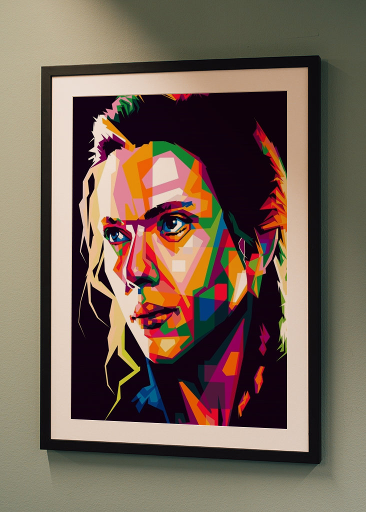 Scarlett Johansson Pop Art