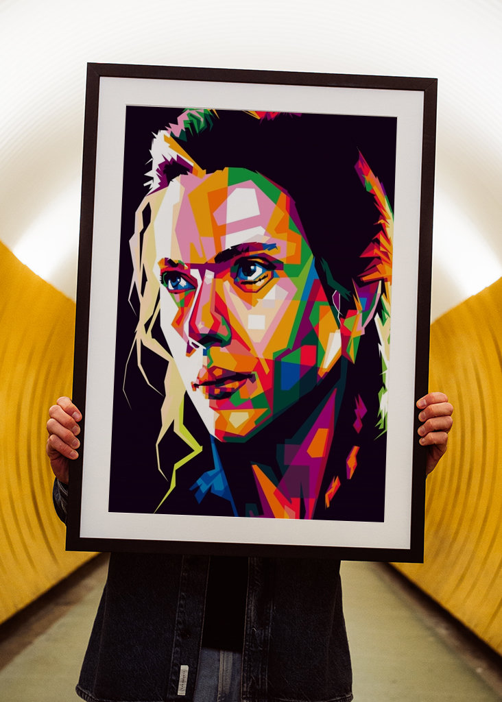 Scarlett Johansson Pop Art